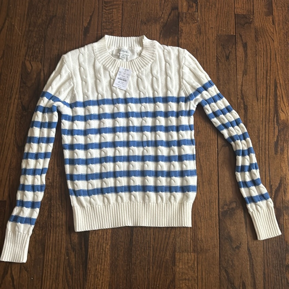New with tags JCrew summer sweater size xs
